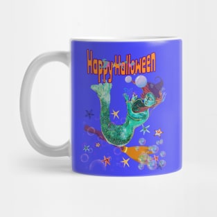 Trick trick trick or Halloween Mug